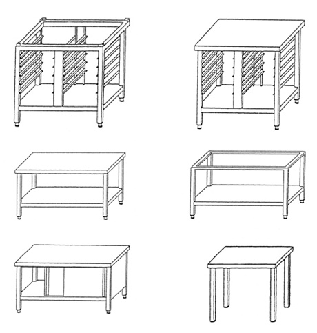podstawy pod urządzenia gastronomiczne